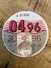 Old vintage tax for sale  ANDOVER