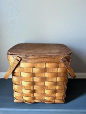Vintage woven handled for sale  Spring