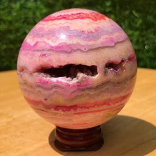 Bola de ágata louca vermelha rara 250G esfera de cristal de quartzo amostra mineral cura comprar usado  Enviando para Brazil