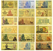 Zimbabwe dollars gold for sale  CAMBERLEY