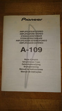 Pioneer 109 bedienungsanleitun gebraucht kaufen  Osnabrück
