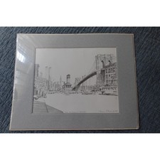 Brooklyn bridge art for sale  Frisco