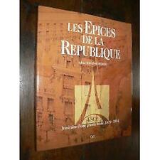Livre épices république d'occasion  Les Mureaux