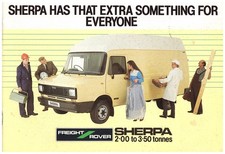Sherpa freight rover for sale  WIRRAL