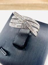 Bague blanc lignes d'occasion  Versailles