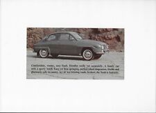 1967 saab saloon for sale  NEWMARKET