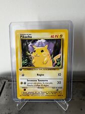 Carte pokémon pikachu d'occasion  Grignols