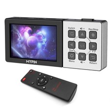 Captura de vídeo 1080P 60fps gravação HDMI 3,5 polegadas LCD controle remoto, captura programada comprar usado  Enviando para Brazil