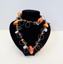 Bernstein schmuck kette gebraucht kaufen  Berlin