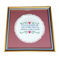 Vintage framed cross for sale  Clarkdale