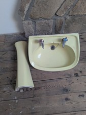 Basin primrose yellow for sale  TODMORDEN