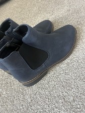 Blue ankle boots for sale  TRURO