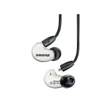 Auriculares internos desmontables Shure SE215 profesionales aislantes de sonido - blancos segunda mano  Embacar hacia Mexico