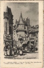 Old postcard paris d'occasion  Expédié en Belgium
