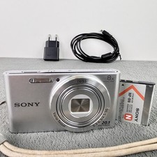 Sony Cybershot DSC-W830 Digital Camera 20.1 MP 8x Optical Zoom - Silver comprar usado  Enviando para Brazil