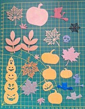 Halloween herbst stanzteile gebraucht kaufen  Greiz