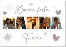 Poster metallo personalizzato usato  Roma