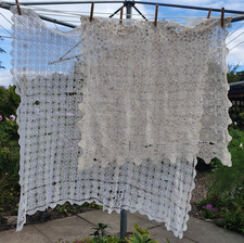 Antique handmade lace for sale  PERTH