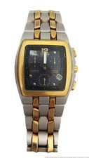 Usado, Relógio masculino Citizen quartzo Eco Drive cronógrafo face quadrada para consertar comprar usado  Enviando para Brazil