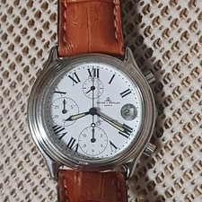 Relógio masculino Baume & Mercier cronógrafo automático 36 mm MV040122 .2, usado comprar usado  Enviando para Brazil