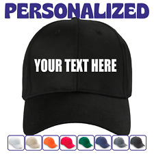 PERSONALIZADO Multicolor Bordado Sombreros Diseña Tu Propio SOMBRERO PERSONALIZA segunda mano  Embacar hacia Argentina