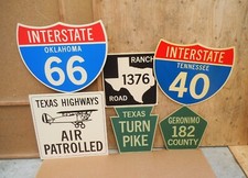 American street signs for sale  YORK