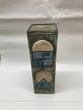 Tall square vase for sale  NORWICH