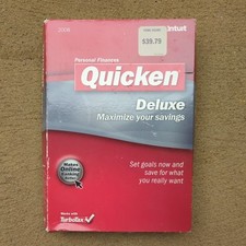 Quicken deluxe intuit for sale  Severna Park