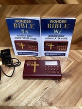 Usado, Wonder Bible NIV Talking Audio Book Bible Player With Audio Player Guide Tested comprar usado  Enviando para Brazil