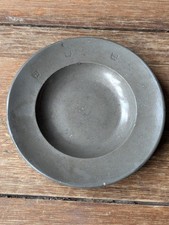 Pewter small plate for sale  BARNARD CASTLE