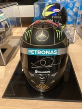 CAPACETE RARO ASSINADO NICO ROSBERG ESCALA 1:2 COPA DO MUNDO 2014 - MERCEDES F1 - NA CAIXA comprar usado  Enviando para Brazil