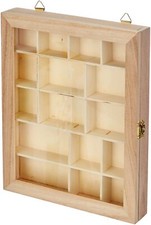 Beige wood display d'occasion  Expédié en Belgium