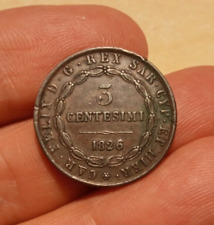 Centesimi 1826 torino usato  Italia