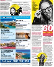 Usado, Tim Minchin entrevista turnê ao vivo novo álbum música notícia artigo recorte maio 2025 comprar usado  Enviando para Brazil