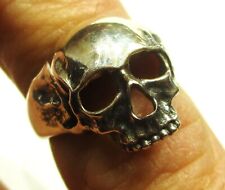 Sterling silver skull for sale  BIRMINGHAM