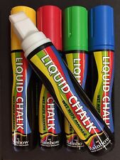Rainbow liquid chalk for sale  ROYSTON