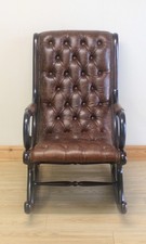 Chesterfield brown distressed for sale  HIGH WYCOMBE