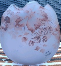 Imposant vase verre d'occasion  Cénac-et-Saint-Julien