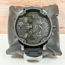 Diesel DZ7396 Mr.Daddy 2.0 relógio masculino cronógrafo pulseira de silicone preto 57mm comprar usado  Enviando para Brazil