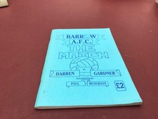 Barrow afc match for sale  NEWTON ABBOT