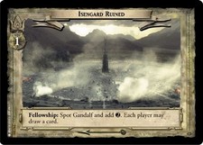 Isengard ruined foil usato  Italia
