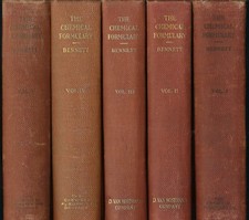 The Chemical Formulary (Volumes 1-5) - Bennet (1933-1941) comprar usado  Enviando para Brazil