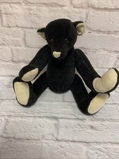 Black 40cm teddy for sale  WEYMOUTH