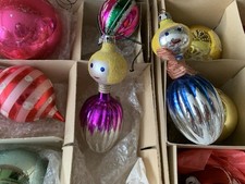 Vintage christmas baubles for sale  MIDDLESBROUGH