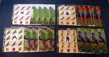 Rumanía 2023, 4x KB Set II "Loros" **/MNH, MiNr. 8213A/16A II KB, ME 368,- segunda mano  Embacar hacia Mexico