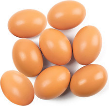 Wooden fake eggs for sale  USA