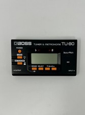 Afinador e metrônomo Boss TU-80 para guitarra elétrica acústica ou bateria - Excelente estado usado! comprar usado Afinador e metrônomo Boss TU-80 para guitarra elétrica acústica ou bateria - Excelente estado usado! comprar usado  Enviando para Brazil