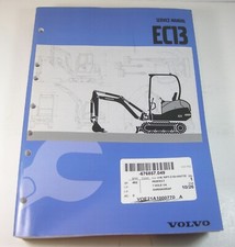 VOLVO EC13 Escavadeira Hidráulica Serviço Oficina Manual de Reparo Livro comprar usado  Enviando para Brazil