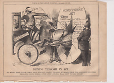 1868 punch cartoon for sale  NORTHAMPTON