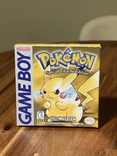 RARO Pokemon versão amarela completa na caixa Nintendo GameBoy comprar usado  Enviando para Brazil